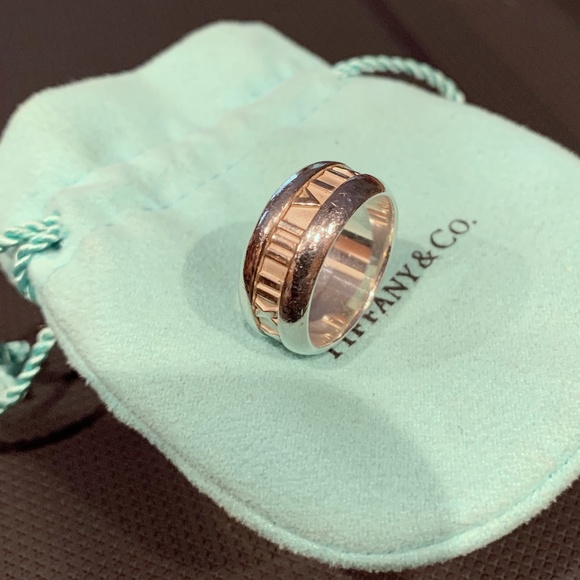 Tiffany & Co. Jewelry - Tiffany & Co. Atlas Ring 925 Rare Classic